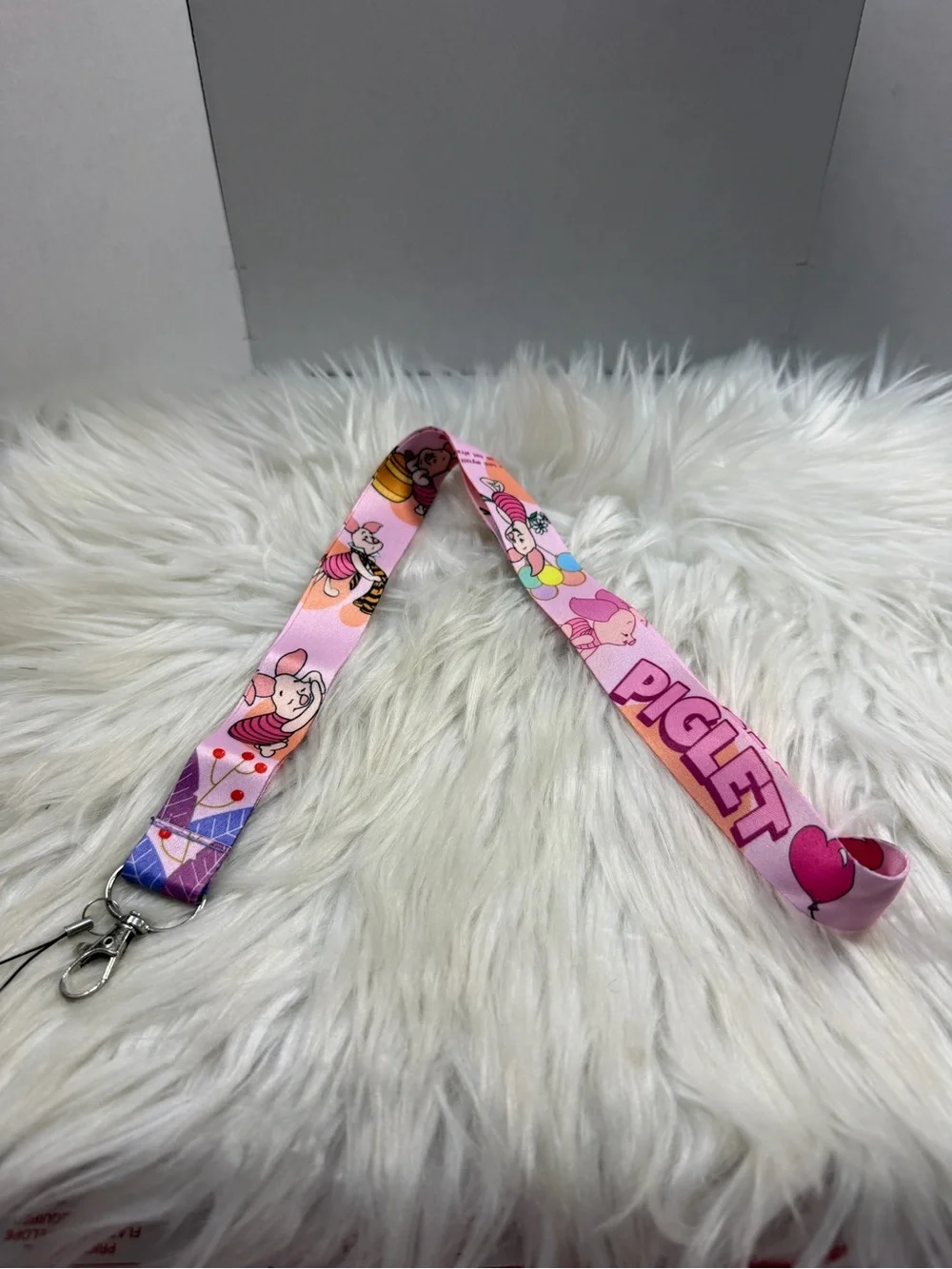 💙3/$20💙 Piglet Pink Character Lanyard for Kids